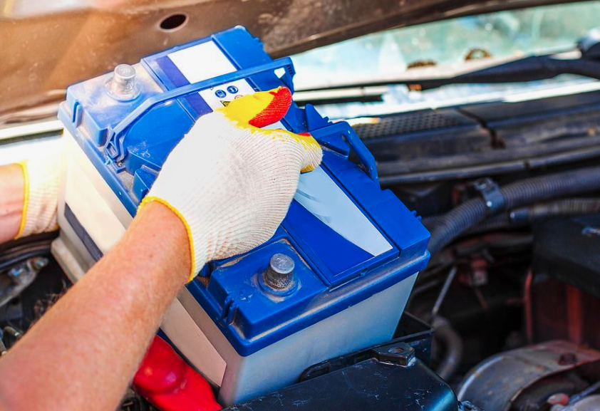Сar battery replacement